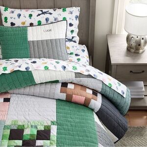 Pottery Barn Kids Minecraft Quilt